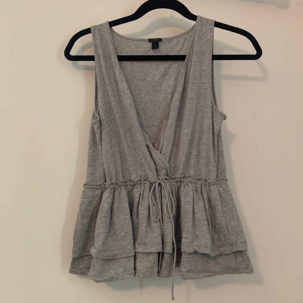 J. Crew peplum top